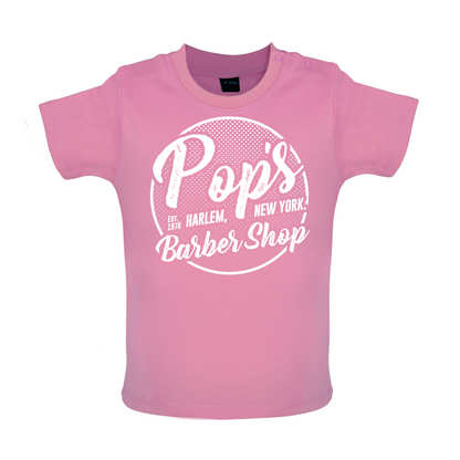 Pop's Barber Shop Baby T Shirt