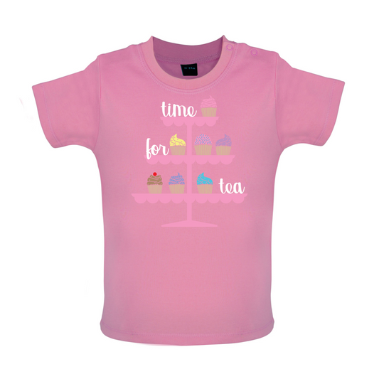 Time For Tea Baby T Shirt