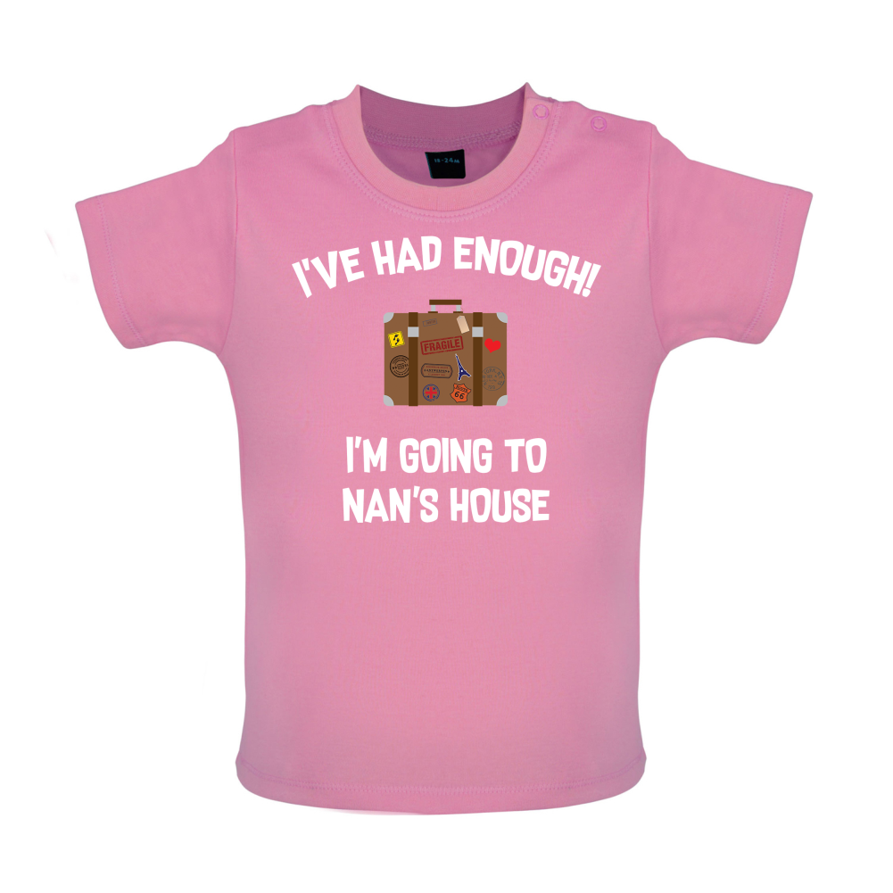 I'm Going To Nan's House Baby T Shirt