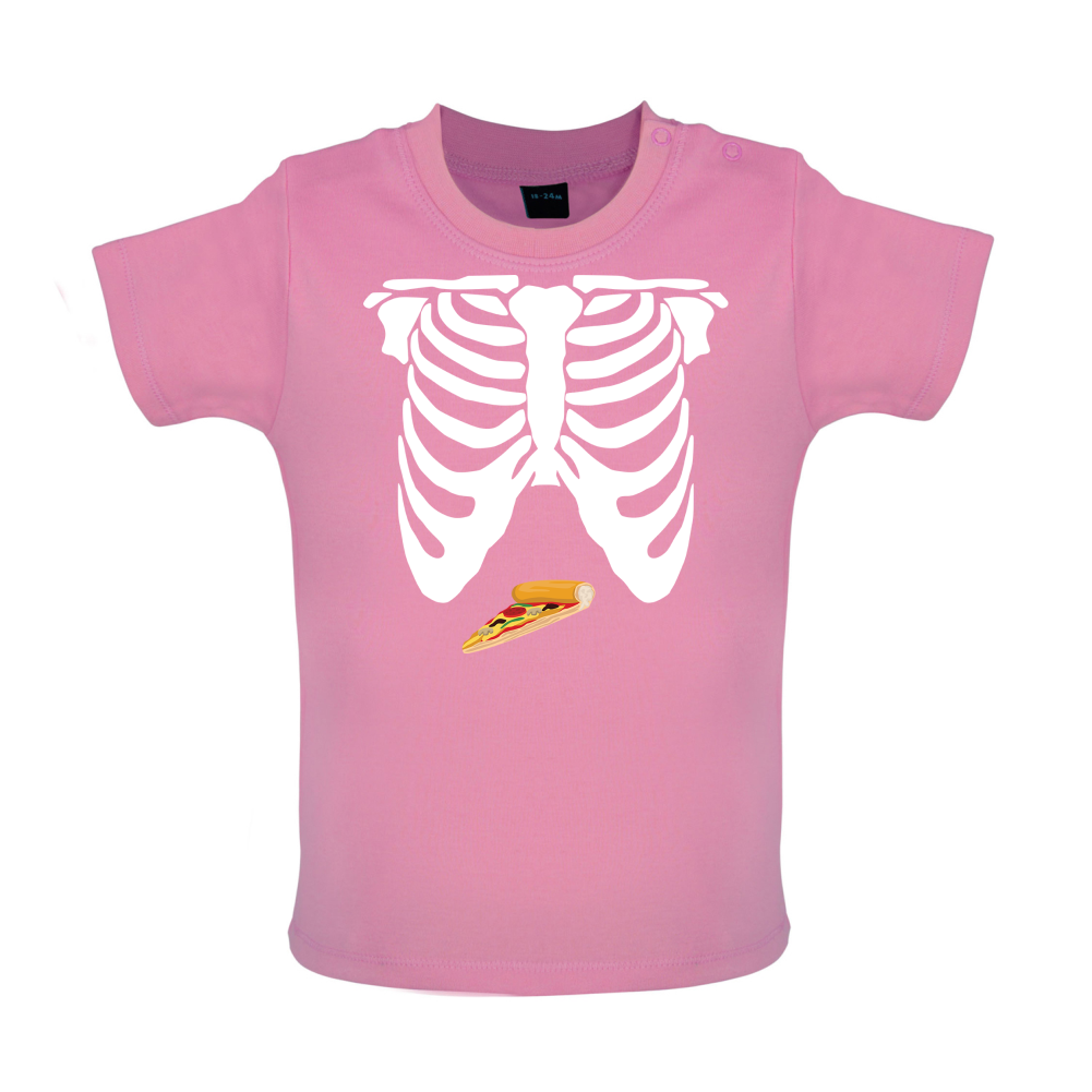 Pizza Tummy Baby T Shirt