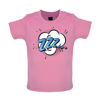 Zzz! Word Art Baby T Shirt