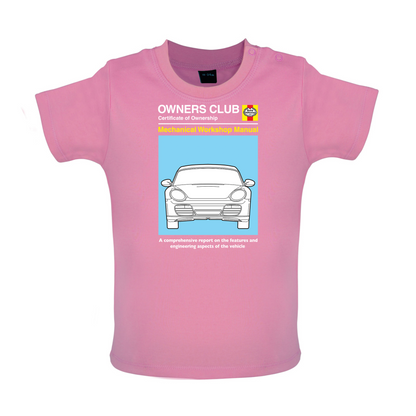 Car Owners Manual 987 Baby T Shirt