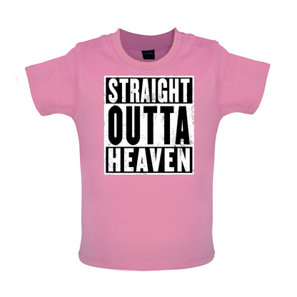 Straight Outta Heaven Baby T Shirt