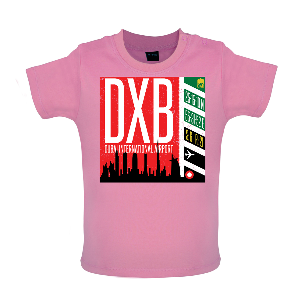 Dubai Airport Baby T Shirt