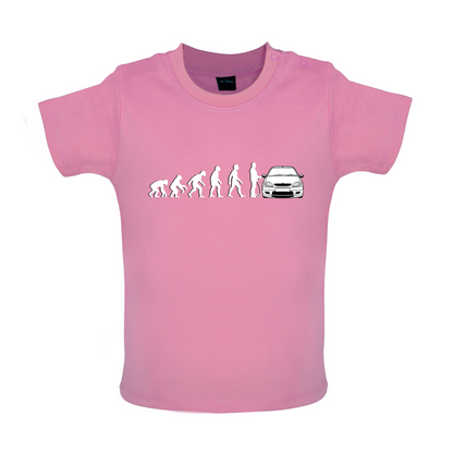 Evolution of Man Saxo Driver Baby T Shirt