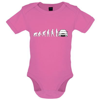 Evolution of Man Saxo Driver Baby T Shirt