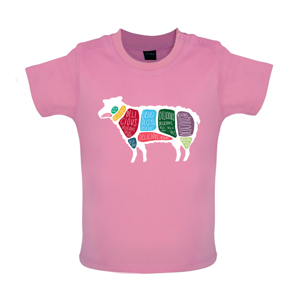 Delicious Sheep Baby T Shirt