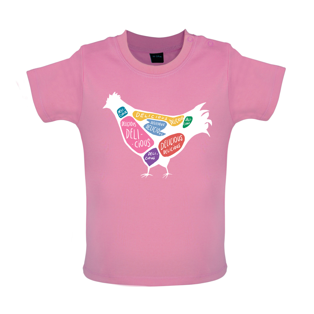 Delicious Chicken Baby T Shirt