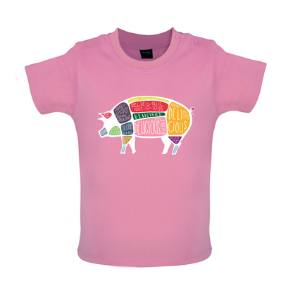 Delicious Pig Baby T Shirt