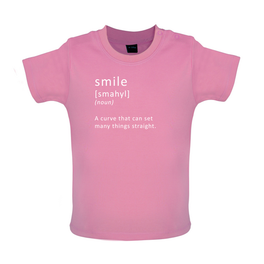 Funny Definition Smile Baby T Shirt