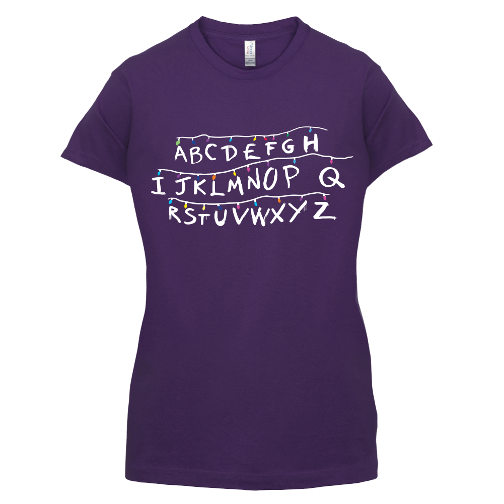 Stranger Alphabet T Shirt