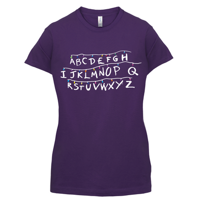 Stranger Alphabet T Shirt