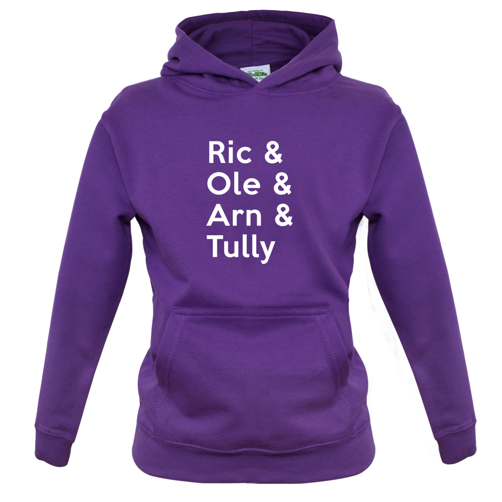 Ric And Ole And Arn And Tully Kids T Shirt