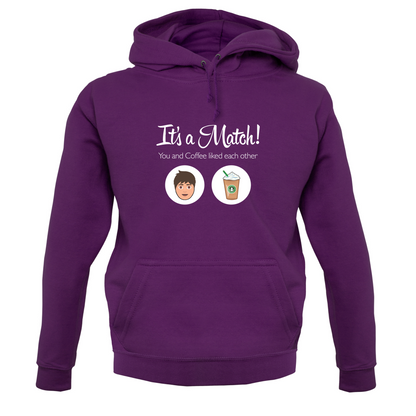 It's A Match Coffee Male T Shirt