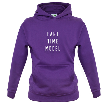 Part Time Model Kids T Shirt