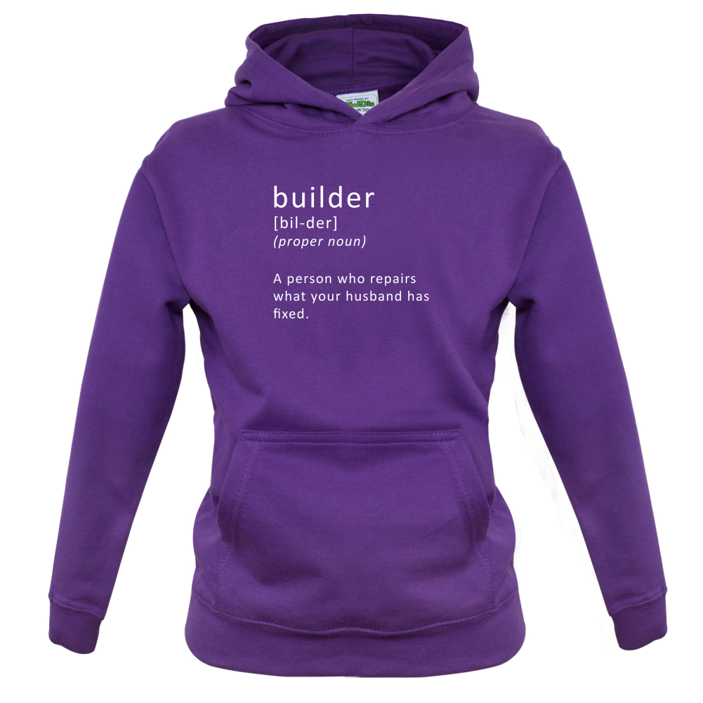 Builder Who Repairs Kids T Shirt