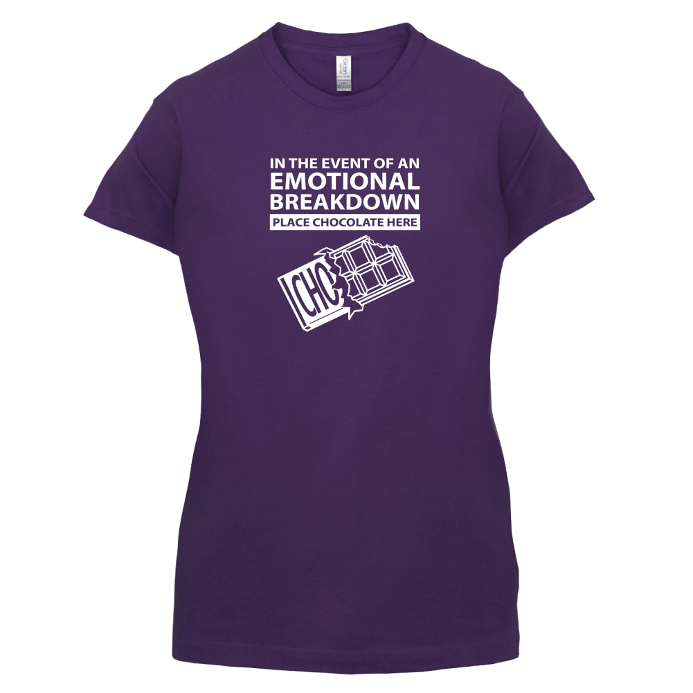 Emotional Breadown Place Chocolate Here T Shirt