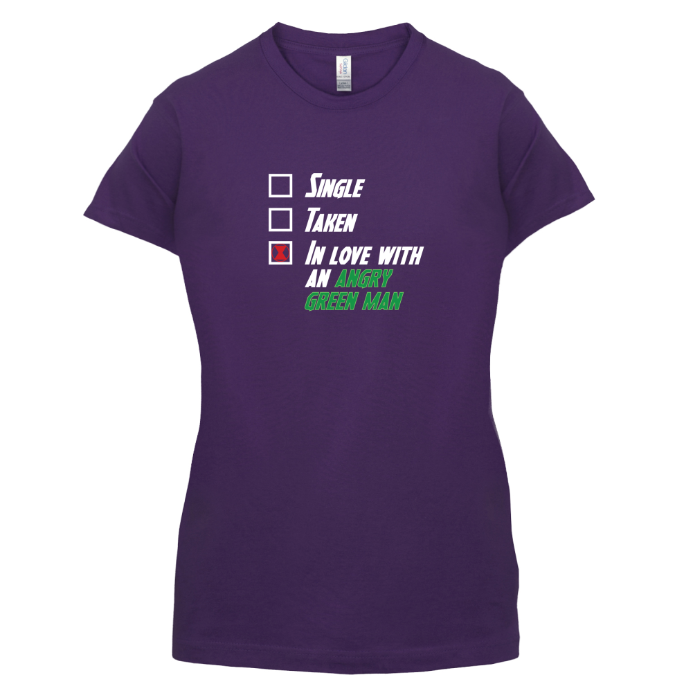 Single Taken Angry Green Man T Shirt