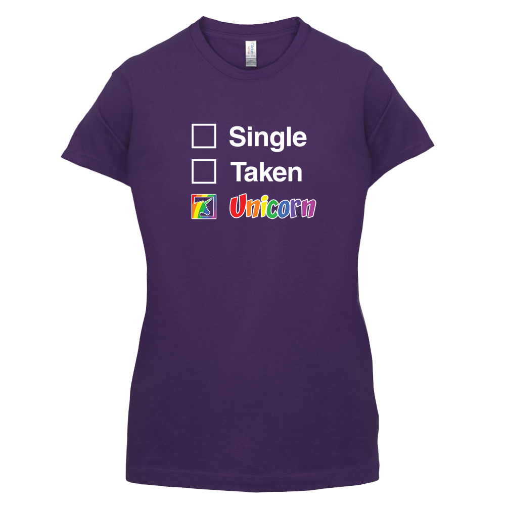 Single Taken Unicorn T Shirt
