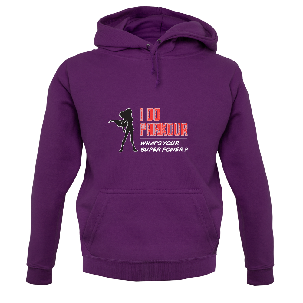 I Do Parkour Whats Your Super Power FEMALE Design T Shirt