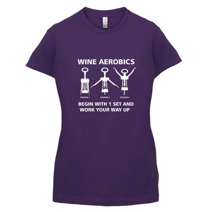 Wine Aerobics T Shirt