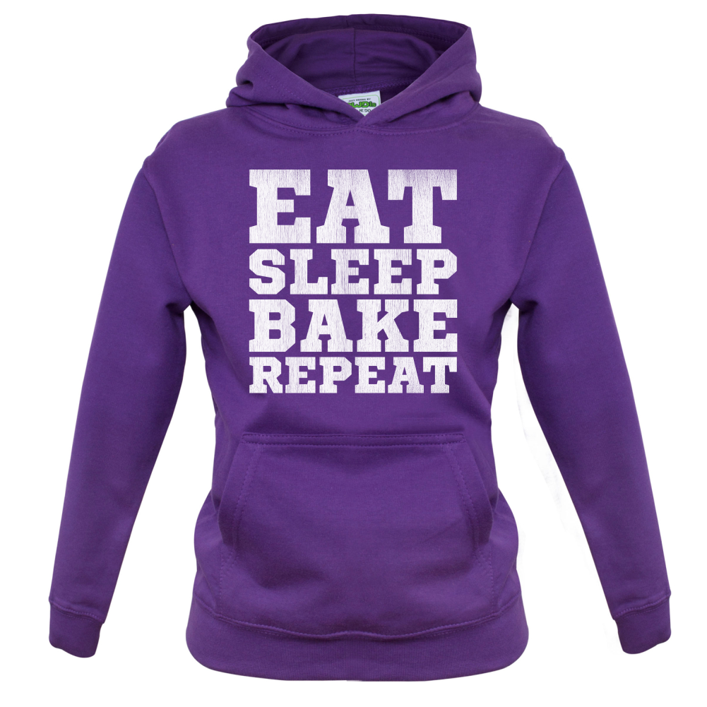 Eat Sleep Bake REPEAT Kids T Shirt
