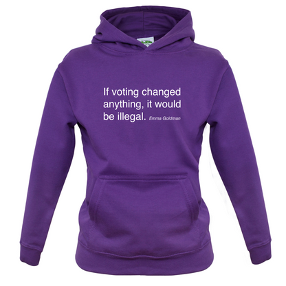 If Voting Changed Anything Kids T Shirt