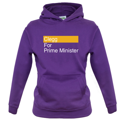 Clegg for Prime Minister Kids T Shirt