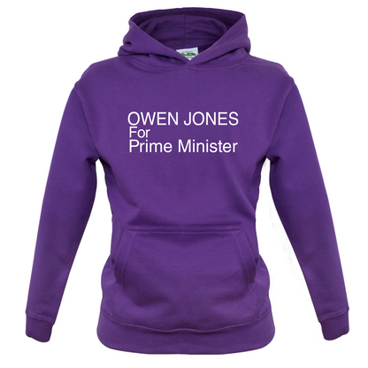 Owen Jones for Prime Minister Kids T Shirt