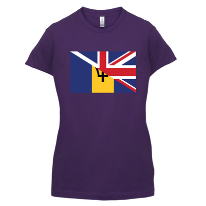 Half Barbados Half UK T Shirt
