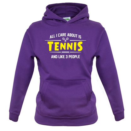 All I Care About Is Tennis Kids T Shirt