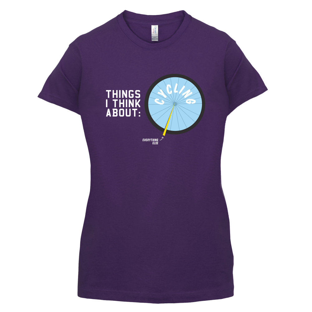 I Thiink About Cycling T Shirt