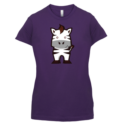 Cute Zebra Kids T Shirt