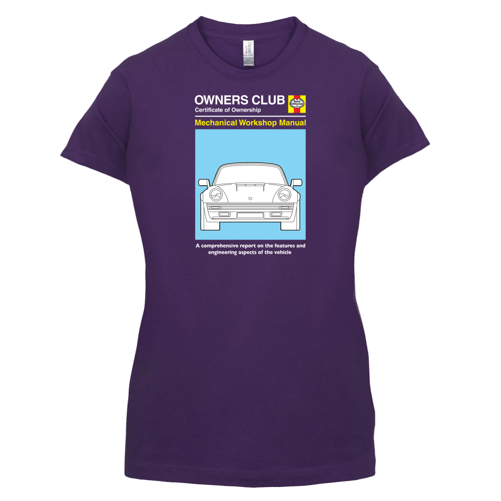 Car Owners Manual 964 Turbo T Shirt