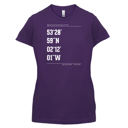 Stadium Coordinates Sky Blues T Shirt