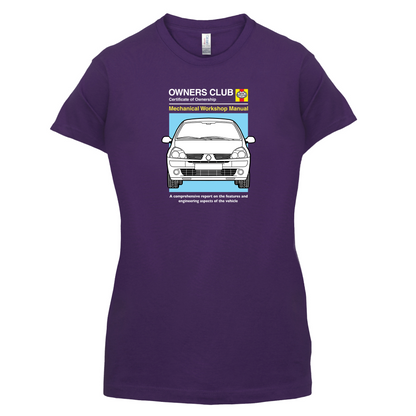 Car Owners Manual Clio T Shirt