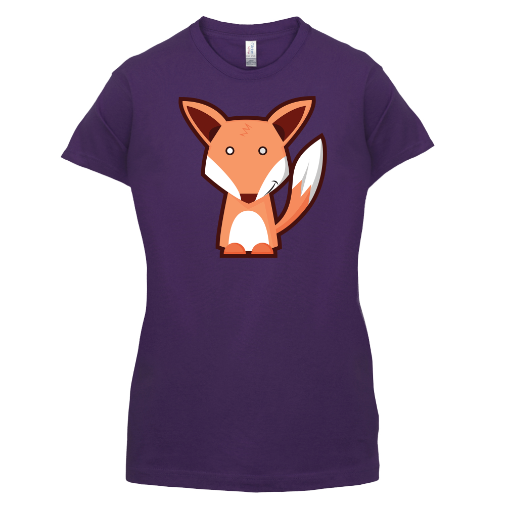 Cute Fox Kids T Shirt