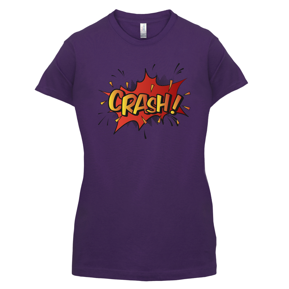 CRASH! Word Art T Shirt