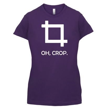 Oh, Crop T Shirt