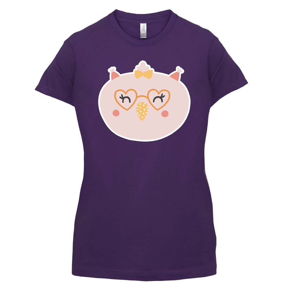 Smiley Face Chick T Shirt