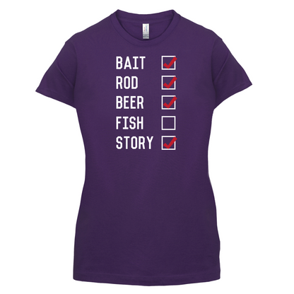 Fishing Checklist T Shirt