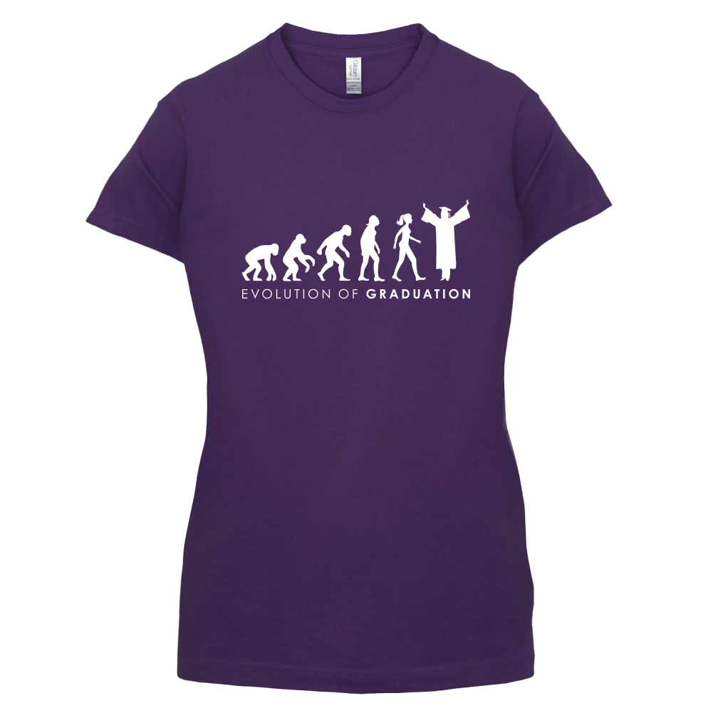 Evolution Of Woman Graduation T Shirt