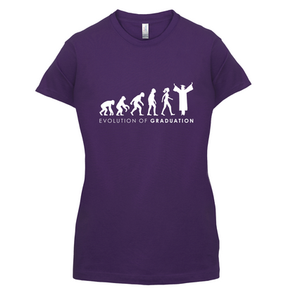 Evolution Of Woman Graduation T Shirt