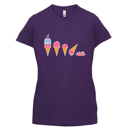 Evolution Of Ice Cream T Shirt