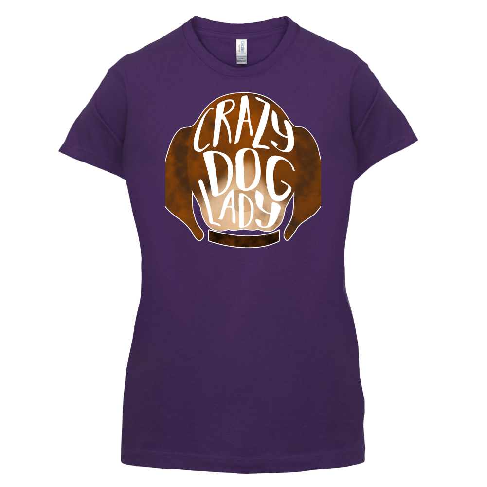 Crazy Dog Lady T Shirt