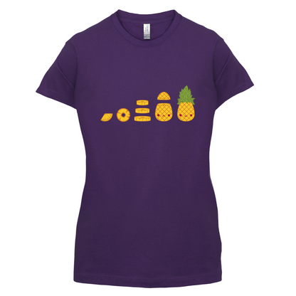 Evolution Of Pineapple T Shirt