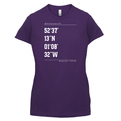 Stadium Coordinates Leicester T Shirt