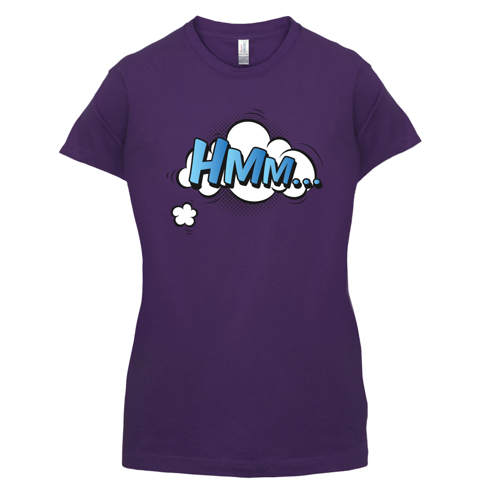 Hmm... Word Art T Shirt
