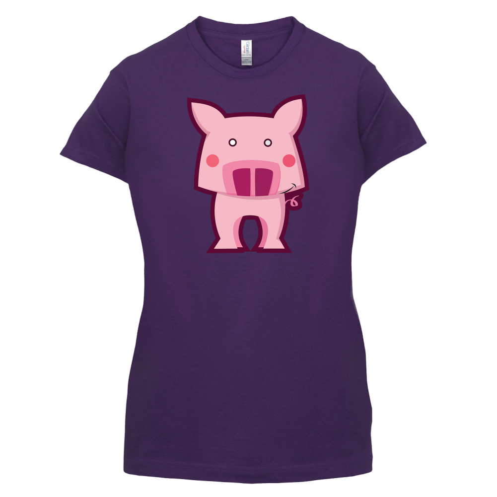 Cute Pig Kids T Shirt