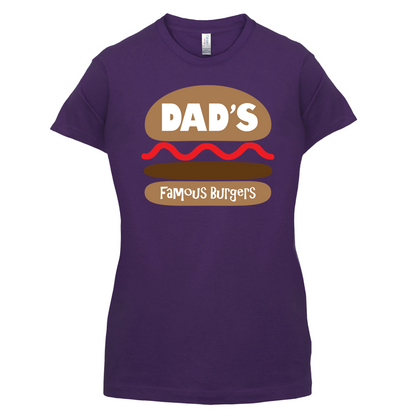 Dad's Famous Burgers T Shirt